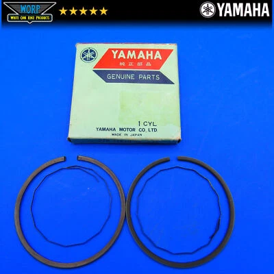 NUEVO OEM YAMAHA 1970-72 R5 R5B R5C 350 ANILLOS DE PISTÓN .75 3º sobre 278-11610-31-00 Foto 1 de 3