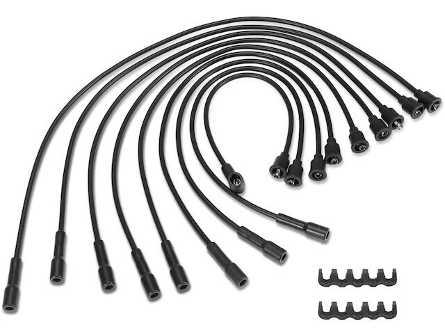 Juego de cables de bujía Autopart Premium 76FM74P para Jeep CJ5 1972-1973 5,0 L V8 Foto 1 de 1