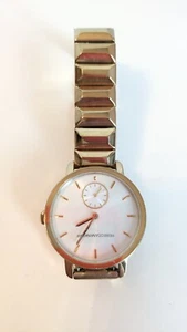 Orologio Rebecca Minkoff Movado Moment 36MM Bracciale a maglie piramidali BFFL oro - Foto 1 di 11