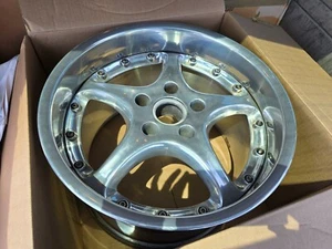 18" Porsche 997 993 996 Carrera Gemballa competition SPEEDINE polished wheel - Picture 1 of 6