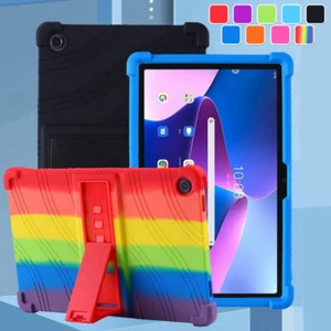 Stand Case for Lenovo Tab M10 3rd Gen TB-328F 10.1 inch Kids Silicone Cover - Picture 1 of 21