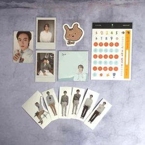 BTS 2022 Deco Kit Photo Card Polaroid Photo Stickers Memo Pad - Jin Seokjin - Picture 1 of 20