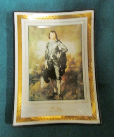 1966 ENGINEERS CLUB KANSAS CITY BLUE BOY THOMAS GAINSBOROUGH GLASS PLATE HOUZE Cover