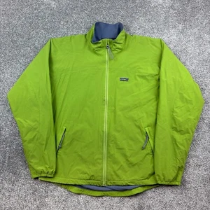 Patagonia Zephur Jacket Men's XL Green Stretch Nylon Lightweight Fleece Lined - Picture 1 of 9