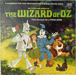 The Story And Songs Of The Wizard Of Oz LP Vinyl Record Disneyland 1969 3957 - Imagen 1 de 11