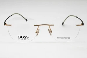 HUGO BOSS BOSS1266-0J5G-51 Eyeglasses Size 51mm 17mm 150mm gold Men - Picture 1 of 5