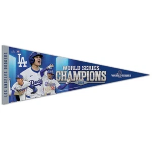 LOS ANGELES DODGERS 2024 WORLD SERIES CHAMPIONS OHTANI PENNANT 12"x30" WINCRAFT - Picture 1 of 1