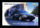 Auto Auto Postkarte Auto 2000er Buick Park Avenue Werbung Chrom