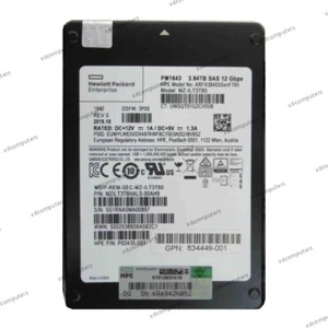Samsung PM1643 3.84TB SSD HPE SAS 12Gbps NVMe U.2 MZ-ILT3T80 MZILT3T8HALS-00AH9 - Afbeelding 1 van 1