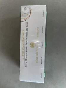 5 euro Münze komplettsatz 2019 Gemäßigte Zone mit Polymer Ring Spiegelglanz - Bild 1 von 3