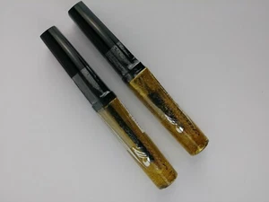 Amuse Glitter Liquid Eyeliner Lot of 2 - Gold .25 oz - Picture 1 of 2