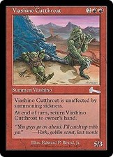 Urza's Legacy Viashino Cutthroat x4 Magic The Gathering NM