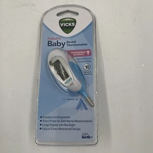 Vicks Pediatric Baby Rectal Thermometer Model V934 Professional Accuracy + CASE - Picture 1 of 2