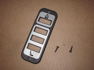 Fit For 84 85 86 Nissan 300zx Power Seat Switch Bezel Cover Trim - Picture 1 of 2