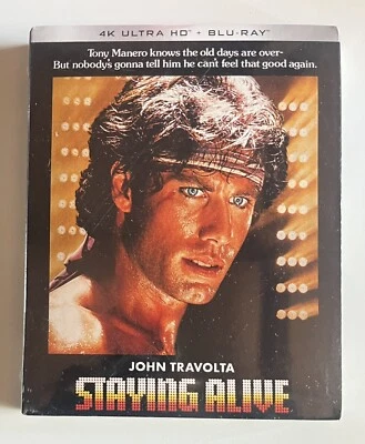 Staying Alive Kino Lorber Region Free 4K UHD Region A Blu Ray Brand New - Image 1 of 2