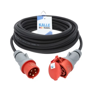 CEE Starkstromkabel H07RN-F 5x1,5 / 2,5 mm 5-50 m 400V 16A Verlängerungskabel - Bild 1 von 3