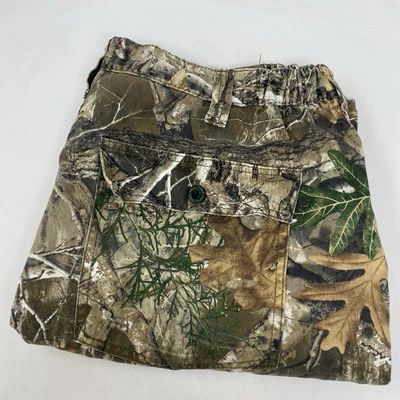 RealTree Edge Men's 40/42 (XL) Stretch Waist 6 Pocket Camo Cargo Hunting Pants - Image 1 of 4