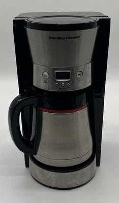 Hamilton Beach Black 10-Cup Coffee Maker Programmable Model 46896 - tested - Image 1 of 4