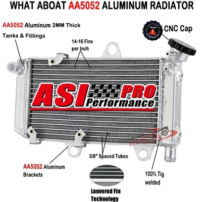 Radiador de aluminio para Yamaha XT660R XT660X 660R XT 660X 2004-2014 5VKE24612900 Foto 1 de 4