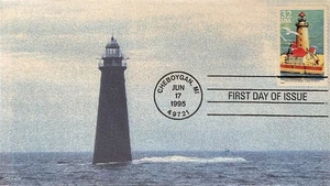 Heritage Cachet 2971 Great Lakes Lighthouses Spectacle Reef Lake Huron - Picture 1 of 1