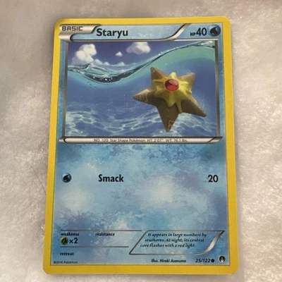 Staryu 25/122 Breakpoint Regular Pokémon TCG - Image 1 of 4