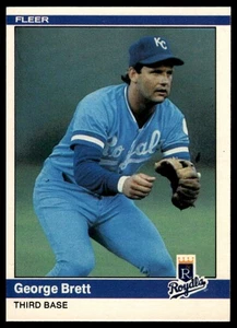 1984 Fleer George Brett #344 🔥 Kansas City Royals - Bild 1 von 2