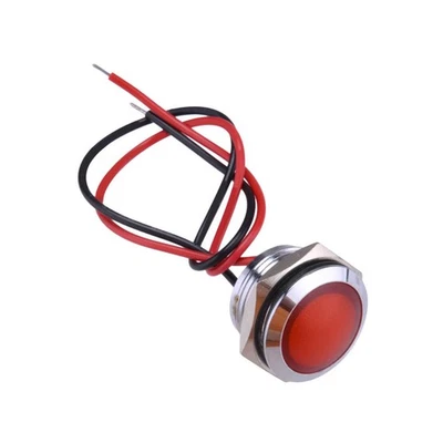 Red LED Indicator Pilot Light fit for Yamaha RT1 TY250 DT1 CT2 DT3 CT1 1pc we - Image 1 of 3