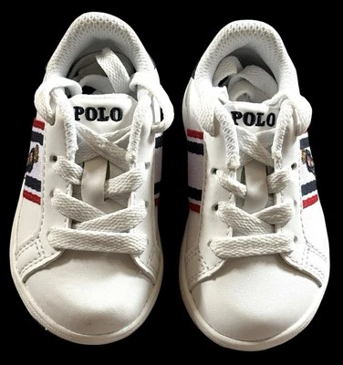 Polo / Ralph Lauren Talla 5 "OAKLYNN" RL Oso de Peluche ZAPATOS Veganos Foto 1 de 4