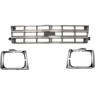 Grille Assembly Kit For 1982-90 Chevrolet S10 Blazer 87-90 Blazer Headlight Door Foto 1 de 4