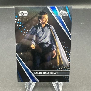 Lando Calrissian 2023 Topps Star Wars Chrome Black Purple Refractor /125 #8 - Picture 1 of 6