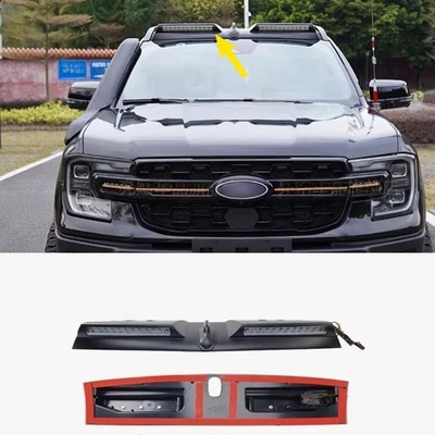 For 2024 2025 Ford Ranger Roof Searchlight LED Spotlight Auxiliary Light X — 第 1/4 张图片