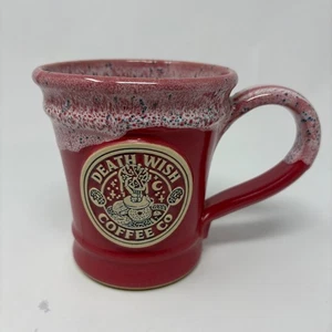 Death Wish Coffee Co. Dounts or Die Dount Day Grey Fox Pottery 2022 Tasse - Bild 1 von 8