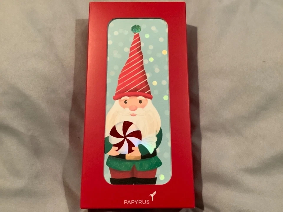 Papyrus Gnome Christmas Card Set Of 16 With Envelopes