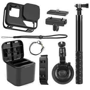 Battery Charger Mount Selfie Stick Monopod Accessories Kit for Insta360 Ace Pro2 - Picture 1 of 21
