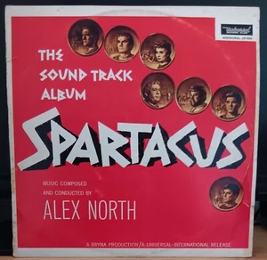 Alex North – Spartacus soundtrack - reissue LP Record VG+, cover G+ - Picture 1 of 3