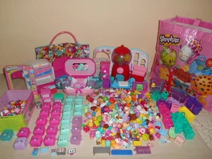 Großes 453 Teile Konvolut Shopkins Feigen & Zubehör MEHR!!! Sweet Spot - Bild 1 von 9