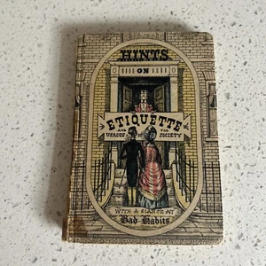 Hints On Etiquette / Hardcover - Picture 1 of 9