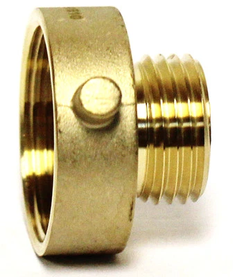 NNI FIRE HYDRANT BRASS ADAPTER 1-1/2" Female NST NH x 1" NST NH Male HSR-1510