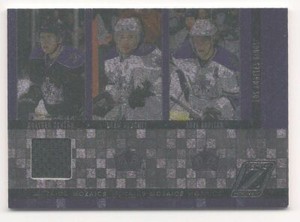 Brayden Schenn (Doughty & Kopitar) 10-11 Panini Zenith Mozaics Game Worn Jersey