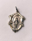 Pendentif/charme médaille miraculeuse en argent sterling Vierge Marie 1830 CREED STERLING