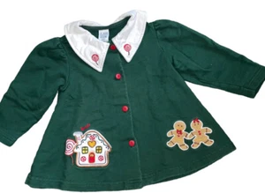 Christmas Class Club Jacket Baby Girl 24 Mths Top Jacket Gingerbread - Picture 1 of 6