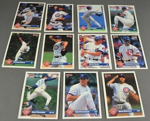Tarjetas coleccionables de béisbol Donruss MLB de los Chicago Cubs 1993 - tu elección - Imagen 1 de 15