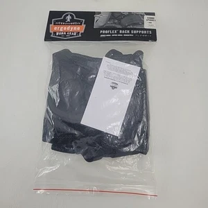 PROFLEX BY ERGODYNE 100 Back Support,XS,Up to 25in,8inW,Black - Picture 1 of 7