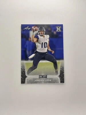 2020 Leaf Draft - Jordan Love #11 (RC) - Image 1 of 2