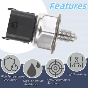 35340-2G710 New Fuel Rail Pressure Sensor For Hyundai Santa Fe/Sonata/Sportage - Picture 1 of 16