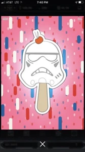 topps star wars card trader Americana Motion Stormtrooper Cherry (digital) Rare - Bild 1 von 2