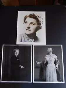 MARGARETE KLOSE - MEZZO SAPRANO FOTOS DE 1940 - UNA FIRMADA - Imagen 1 de 3