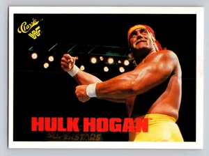 1990 Classic WWF #102 Hulk Hogan Trading Card Wrestling WWE Hulkster Champ - Picture 1 of 2