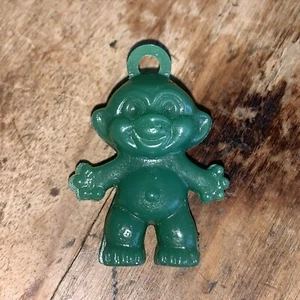 Vintage Gum Ball Machine 1” Charm Troll Green - Picture 1 of 6