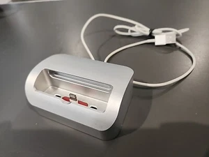 RARE ElevationLab Elevation Lab Charging Dock iPhone Heavy Weight Silver w Cable - Picture 1 of 6